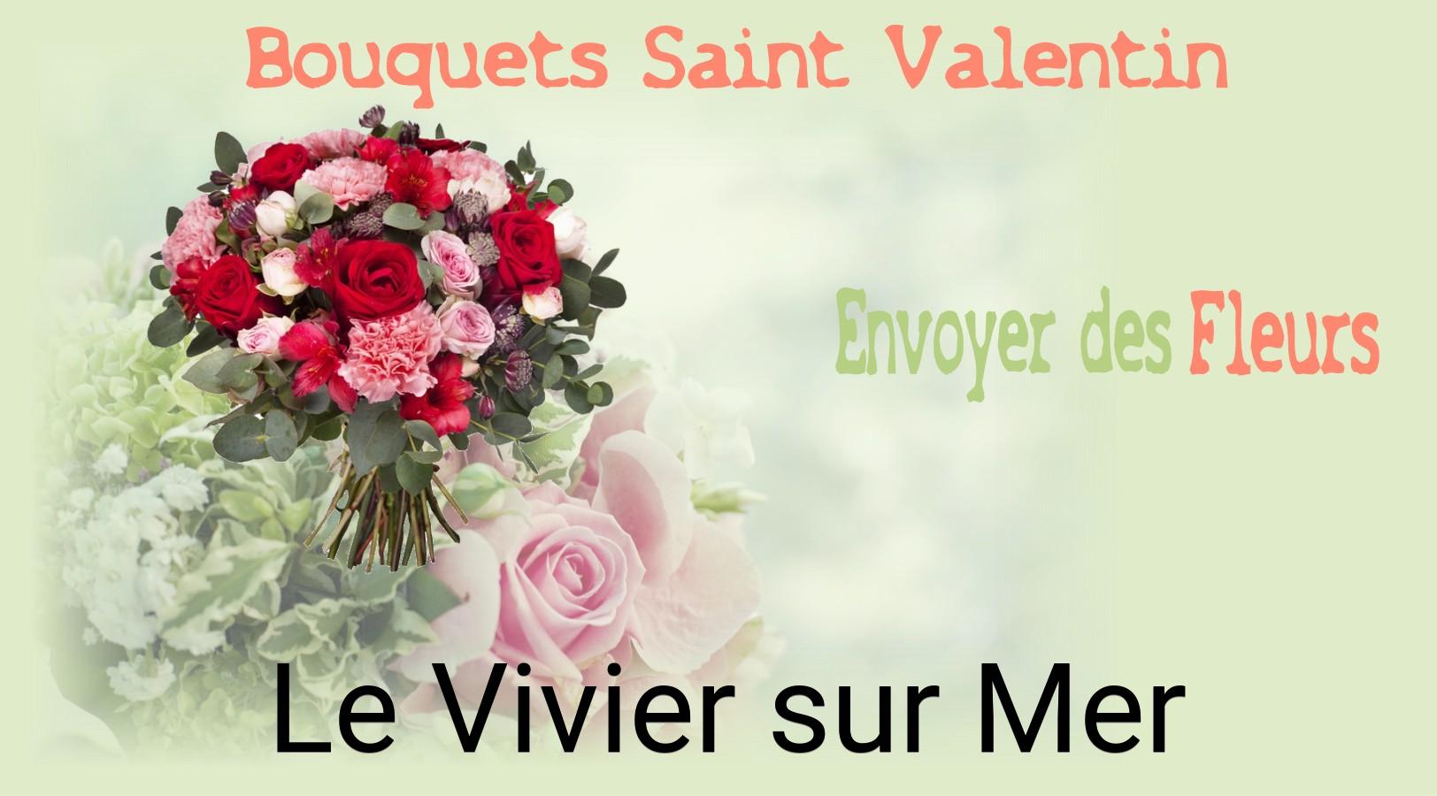 Roses de Saint-Valentin livrées à Le Vivier-sur-Mer